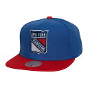 ミッチェル＆ネス ミッチェル&ネス メンズ 帽子 アクセサリー New York Rangers Mitchell & Ness Core Team Ground 2.0 Snapback Hat Blue