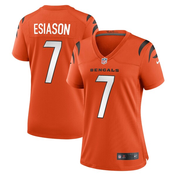 ナイキ レディース ユニフォーム トップス Boomer Esiason Cincinnati Bengals Nike Women's Retired Game Jersey Orange