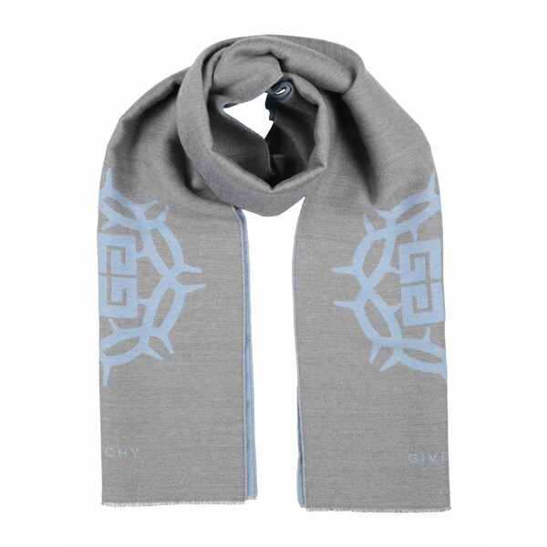 【送料無料】 ジバンシー メンズ マフラー・ストール・スカーフ アクセサリー Scarves Grey