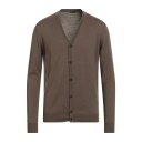 【送料無料】 ネ パ メンズ カーディガン アウター Cardigans Brown