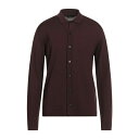 【送料無料】 ロベルトコリーナ メンズ カーディガン アウター Cardigans Brown