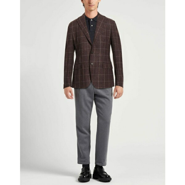 【送料無料】 イレブンティ メンズ ジャケット＆ブルゾン アウター Blazers Brown