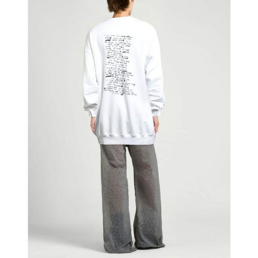 【送料無料】 アン ドゥムルメステール メンズ パーカー・スウェットシャツ アウター Sweatshirts White