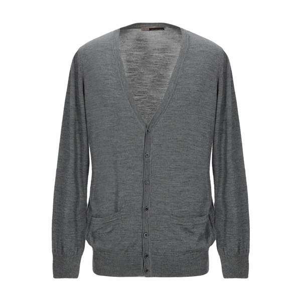【送料無料】 フューチュロ メンズ カーディガン アウター Cardigans Grey