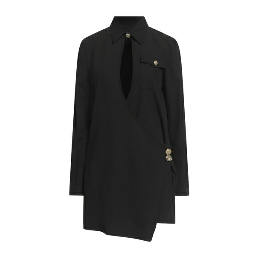 【送料無料】 ピンコ レディース ワンピース トップス Mini dresses Black 【送料無料】 ピンコ レディース ワンピース トップス Mini dresses Black