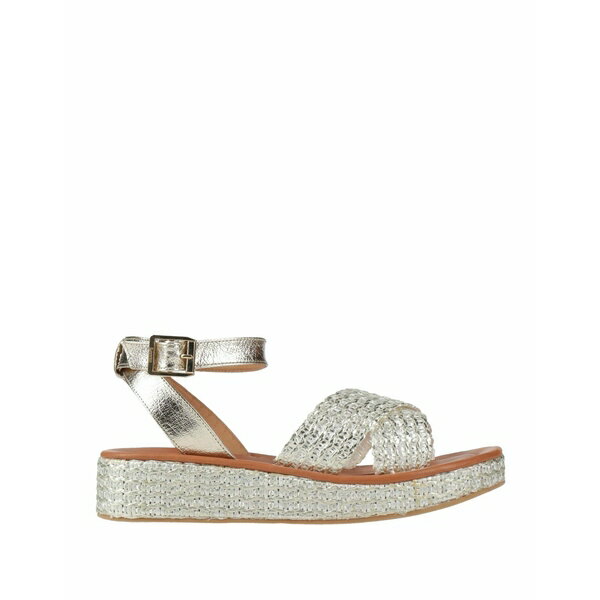 【送料無料】 カンナ レディース サンダル シューズ Espadrilles Metallic