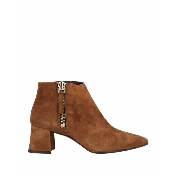 【送料無料】 アルバーノ レディース ブーツ シューズ Ankle boots Brown