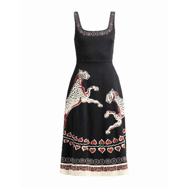 【送料無料】 ラ・ダブル・ジェイ レディース ワンピース トップス Midi dresses Black