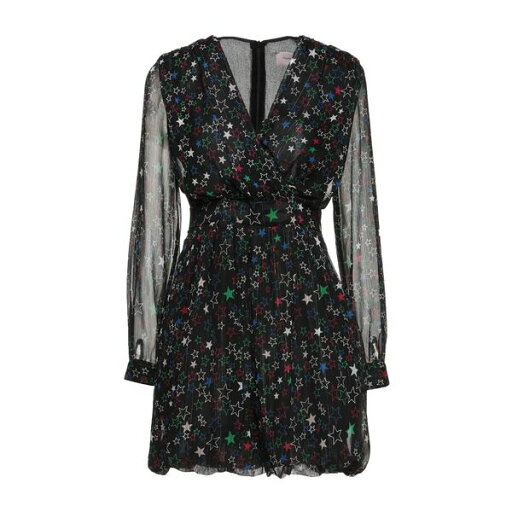 【送料無料】 カオス レディース ワンピース トップス Mini dresses Black 【送料無料】 カオス レディース ワンピース トップス Mini dresses Black
