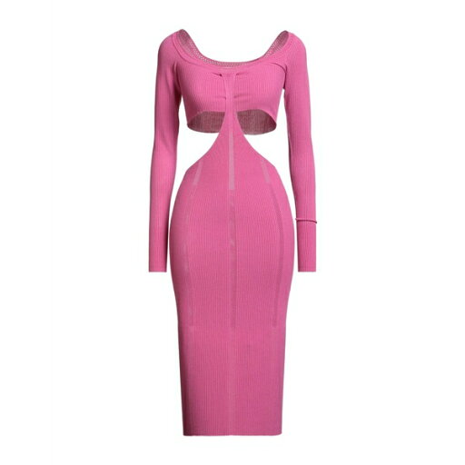 【送料無料】 アルベルタ フェレッティ レディース ワンピース トップス Midi dresses Pink 【送料無料】 アルベルタ フェレッティ レディース ワンピース トップス Midi dresses Pink