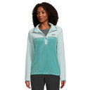 コロンビア レディース パーカー・スウェットシャツ アウター Benton Springs 1/2 Snap Pull Over II Teal/Spray