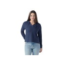 スマートウール レディース パーカー・スウェットシャツ アウター Waffle Hoodie Deep Navy