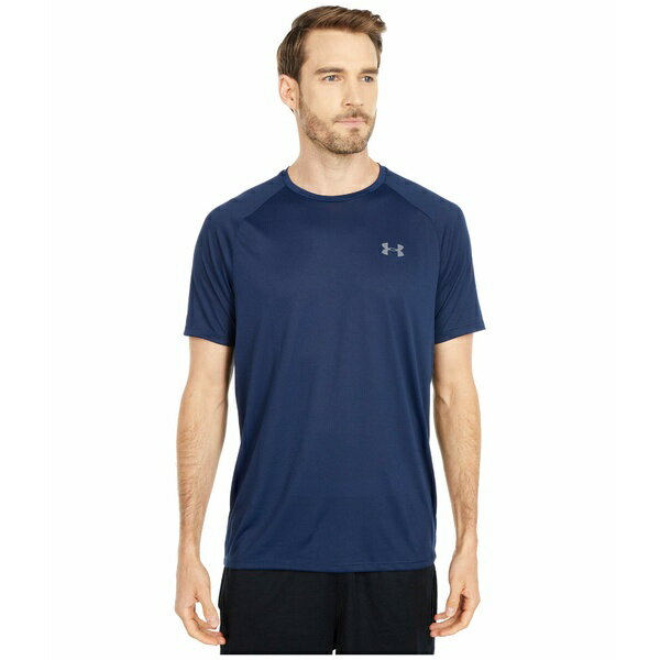 ޡ   ȥåץ UA Tech 2.0 Short Sleeve Tee Academy/Graphite