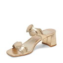 ドルチェヴィータ レディース ヒール シューズ Ilva Mid Gold Distressed Leather(4)