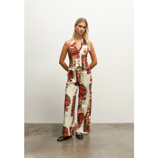 ハウスオブサニー レディース カジュアルパンツ ボトムス ROSE GARDEN - Trousers - multicoloured ハウスオブサニー レディース カジュアルパンツ ボトムス ROSE GARDEN - Trousers - multicoloured