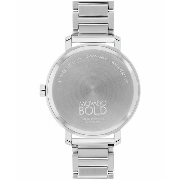 モバド モバド レディース 腕時計 アクセサリー Women Bold Evolution 2.0 Swiss Quartz Stainless Steel 34mm Watch Silver-tone