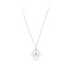 ˥ ǥ ͥå쥹硼ڥȥȥå ꡼ Jewelry Scalloped Cubic Zirconia Leaf Necklace Silver