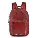 オールドトレンド レディース バックパック・リュックサック バッグ Women's Genuine Leather West Soul Backpack Burgundy