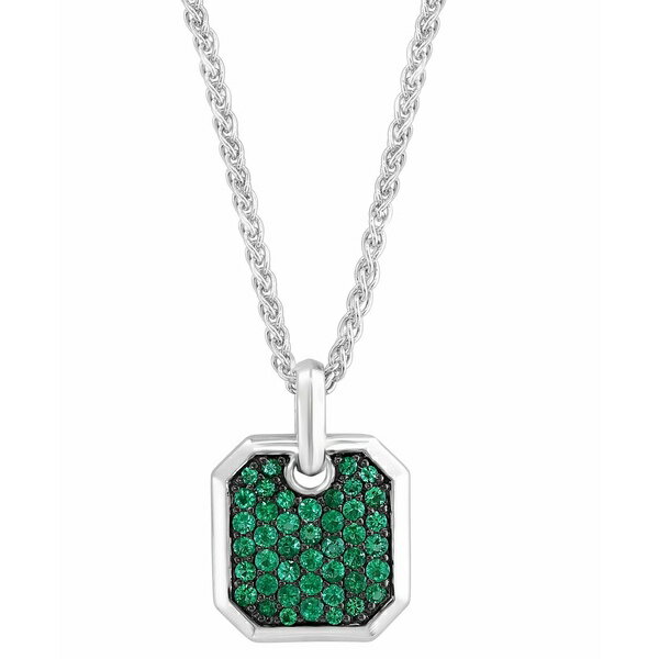 GtB[ RNV fB[X lbNXE`[J[Ey_ggbv ANZT[ EFFY&reg; Men's Emerald Cluster Dog Tag 22