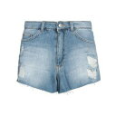 【送料無料】 インパーフェクト レディース デニムパンツ ボトムス Denim shorts Blue