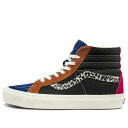 Vans バンズ メンズ スニーカー 【Vans Unisex Anaheim Factory Sk8-hi 38 Dx High-Top Sneakers Black/Blue/Brown VN0A5KRI96M】 サイズ US_7(25.0cm)(4)
