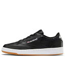 Reebok リーボック メンズ スニーカー 【Reebok Club C 85 'Black White' AR0458】 サイズ US_5.5(23.5cm)(4)