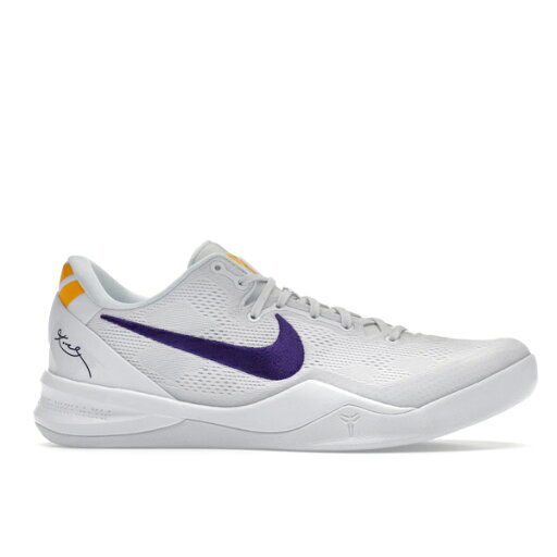 Nike ナイキ メンズ スニーカー 【Nike Kobe 8 Protro Lakers Home】 サイズ US_M_13.5 White/Court Purple/University Gold