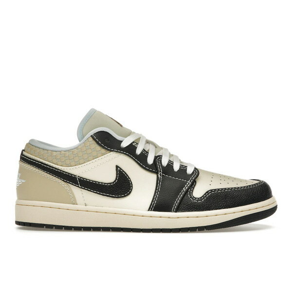 Jordan ジョーダン メンズ スニーカー 【Jordan 1 Low SE Coconut Milk Black Muslin】 サイズ US_5.5(23.5cm) Coconut Milk/Black Muslin/Team Gold/Glacier Blue