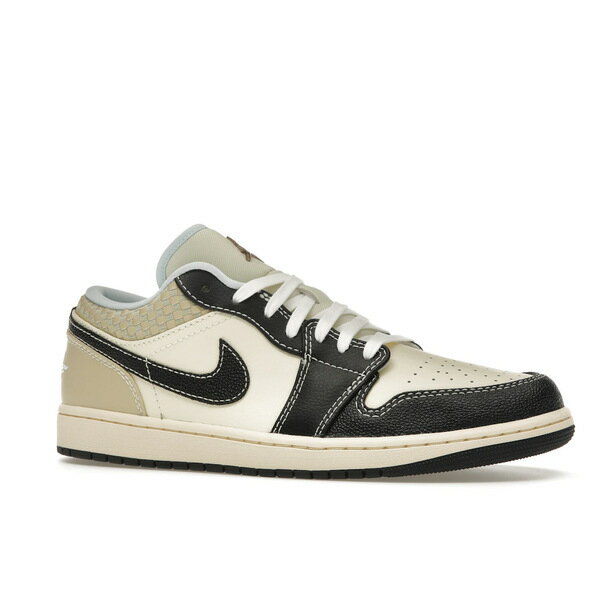 Jordan ジョーダン メンズ スニーカー 【Jordan 1 Low SE Coconut Milk Black Muslin】 サイズ US_5.5(23.5cm) Coconut Milk/Black Muslin/Team Gold/Glacier Blue