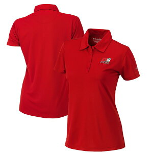 コロンビア レディース ポロシャツ トップス Columbia 23XI Racing Women's Birdie Polo Red