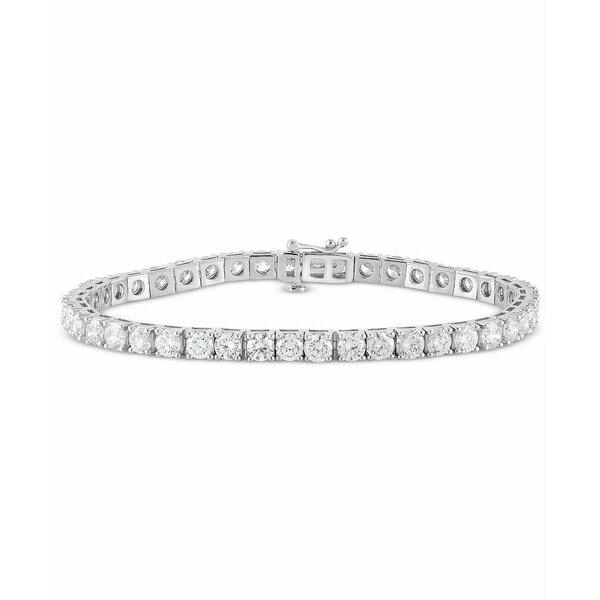 バッジェリーミシュカ レディース ブレスレット・バングル・アンクレット アクセサリー Lab Grown Diamond Tennis Bracelet (10 ct. t.w.) in 14k White Gold 14K White Gold