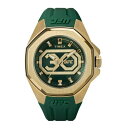 ^CbNX Y rv ANZT[ UFC Men's Pro Analog Green Resin Watch, 44mm Green