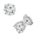 obWF[~VJ fB[X sAXCO ANZT[ Certified Lab Grown Diamond Stud Earrings (3 ct. t.w.) in 14k Gold White Gold