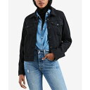 リーバイス レディース ジャケット＆ブルゾン アウター Women 039 s Original Cotton Denim Trucker Jacket Black And Black