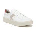 hN^[EV[ fB[X Xj[J[ V[Y Women's Madison-Lace Sneakers White/Red Faux Leather