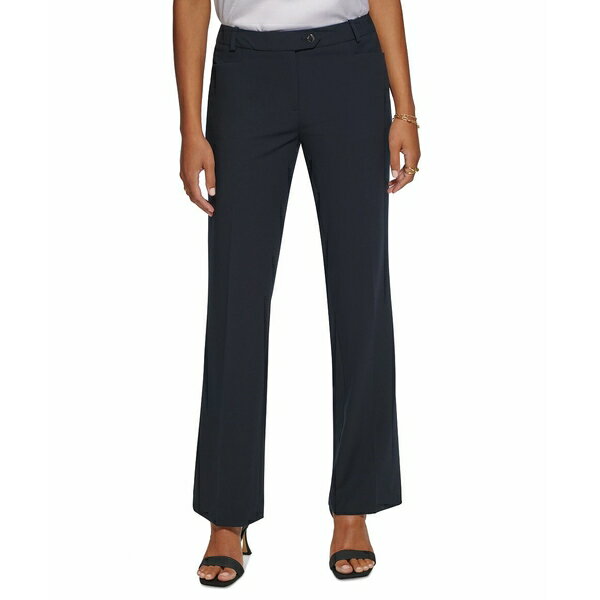 カルバンクライン レディース カジュアルパンツ ボトムス Women 039 s Modern Fit Trousers, Regular Petite Navy