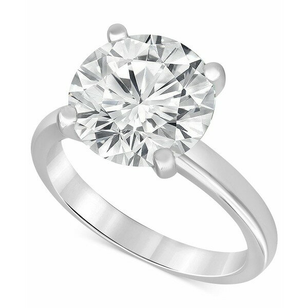 バッジェリーミシュカ レディース リング アクセサリー Certified Lab Grown Diamond Solitaire Engagement Ring (5 ct. t.w.) in 14k Gold White Gold