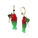 ベッツィジョンソン レディース ピアス＆イヤリング アクセサリー Gummy Fish Drop Earrings Multi