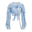 【送料無料】 ラ セメーヌ パリ レディース カットソー トップス Tops Sky blue