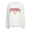 【送料無料】 トラサルディ レディース パーカー・スウェットシャツ アウター Sweatshirts White