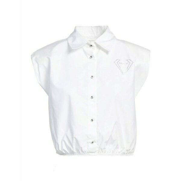 【送料無料】 メット ジーンズ レディース シャツ トップス Shirts White