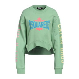 【送料無料】 ディースクエアード レディース パーカー・スウェットシャツ アウター Sweatshirts Light green