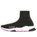 Balenciaga バレンシアガ レディース スニーカー 【(WMNS) Balenciaga Speed Trainer 'Black Pink Sole' 587280W17251915】 サイズ US_6(23.0cm)(4)