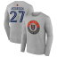 ̵ եʥƥ  T ȥåץ Real Salt Lake Fanatics Branded The Game Is Everything Personalized Any Name &Number Long Sleeve TShirt Heather Gray