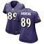 ʥ ǥ ˥ե ȥåץ Baltimore Ravens Nike Women's Custom Game Jersey Purple