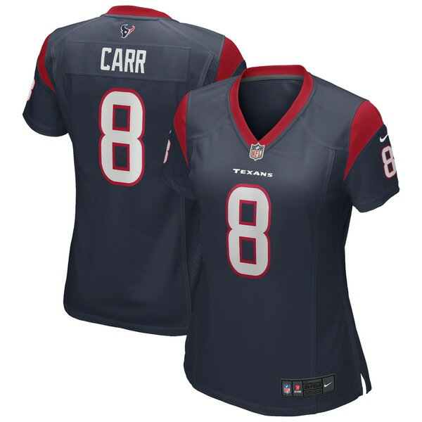 ʥ ǥ ˥ե ȥåץ David Carr Houston Texans Nike Women's Game Retired Player Jersey Navy