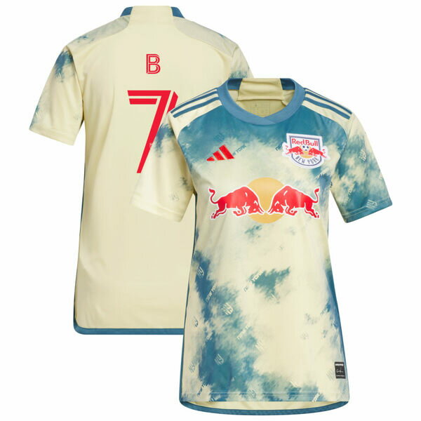 アディダス レディース ユニフォーム トップス New York Red Bulls adidas Women's 2023 Daniel Patrick Kit Replica Custom Jersey Yellow