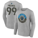 t@ieBNX Y TVc gbvX San Jose Earthquakes Fanatics Branded The Game Is Everything Personalized Any Name & Number Long Sleeve TShirt Heather Gray