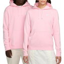 ナイキ レディース パーカー スウェットシャツ アウター Nike Sportswear Women 039 s Club Fleece Pullover Hoodie Med Soft Pink