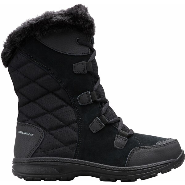 コロンビア レディース ブーツ シューズ Columbia Women s Ice Maiden II Waterproof Winter Boots Black/Columbia Grey